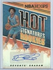 Devonte' Graham Basketball Cards 2018 Panini Hoops Hot Signatures Rookies Prices