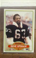 Gene Upshaw Football Cards 1980 Topps Prices
