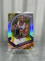 Charles Barkley [Gold] Basketball Cards 2019 Panini Spectra Prices