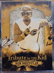 Ken Griffey Jr. [5x7 Gold] #KID-24 Baseball Cards 2016 Topps Tribute to the Kid Prices