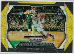 Kyrie Irving [Gold Prizm] #5 Basketball Cards 2019 Panini Prizm Widescreen Prices