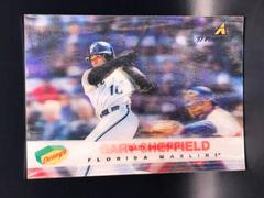 Gary Sheffield 3-D Dennys #21 Baseball Cards 1997 New Pinnacle Prices