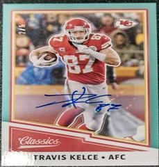 Travis Kelce [Autograph Blue] Football Cards 2017 Panini Classics Prices