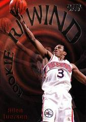 Allen Iverson #5 Basketball Cards 1997 Fleer Rookie Rewind Prices