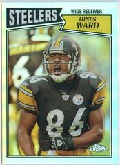 Hines Ward [Refractor] #TB32 Football Cards 2005 Topps Chrome Throwbacks Prices