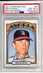 Nolan Ryan Real One Autographs #ROA-NR Baseball Cards 2021 Topps Heritage Real One Autographs Prices