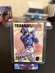 Bobby Witt Jr. [Red] #TOF-7 Baseball Cards 2022 Stadium Club Team of the Future Prices
