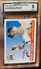 Mickey Mantle #9 Baseball Cards 2006 Topps Mantle Home Run History Prices