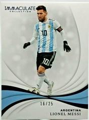 Lionel Messi [Sapphire] #35 Soccer Cards 2018 Panini Immaculate Prices