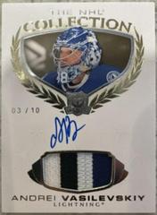 Andrei Vasilevskiy Hockey Cards 2020 Upper Deck The Cup NHL Collection Autograph Patch Prices