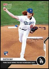 Dustin May #5 Baseball Cards 2020 Topps Now Prices