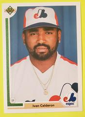 Ivan Calderon Baseball Cards 1991 Upper Deck Prices