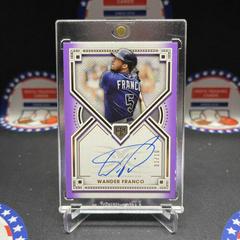 Wander Franco [Purple] #DRA-WFR Baseball Cards 2022 Topps Definitive Rookie Autographs Prices