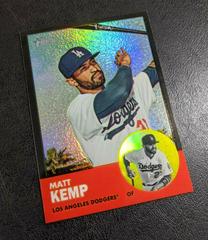 Matt Kemp [Black Refractor] Baseball Cards 2012 Topps Heritage Chrome Prices
