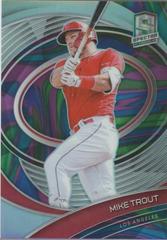 Mike Trout [Neon Marble] #64 Baseball Cards 2021 Panini Spectra Prices