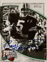 Paul Hornung [Autograph Silver] Football Cards 2009 Upper Deck Heroes Prices