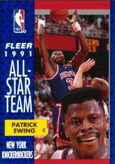 Patrick Ewing [All Star] #215 Basketball Cards 1991 Fleer Prices