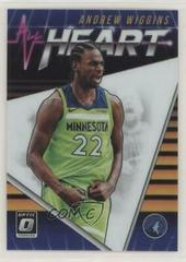 Andrew Wiggins #12 Basketball Cards 2018 Panini Donruss Optic All Heart Prices
