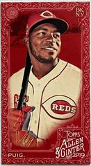 Yasiel Puig [Mini Red] #256 Baseball Cards 2019 Topps Allen & Ginter X Prices