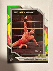 LA Knight [2. 0] Wrestling Cards 2022 Panini NXT WWE 2021 Highlights Prices