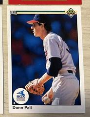Donn Pall #386 Baseball Cards 1990 Upper Deck Prices