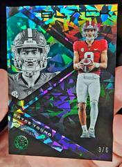 Bryce Young [Green Ice] #1 Football Cards 2023 Panini Chronicles Draft Picks Black Prices