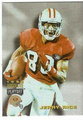 Jerry Rice Football Cards 1995 Playoff Absolute Prices