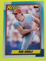 Rob Dibble #46 Baseball Cards 1990 Topps Tiffany Prices