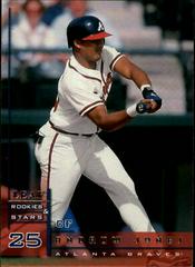 Andruw Jones #38 Baseball Cards 1998 Leaf Rookies & Stars Prices