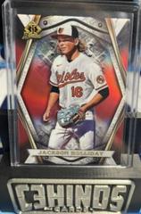 Jackson Holliday [Red] Baseball Cards 2022 Bowman Draft Invicta Prices