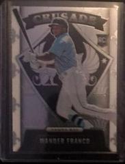 Wander Franco [Hyper] #1 Baseball Cards 2022 Panini Chronicles Crusade Prices