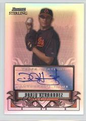 David Hernandez [Autograph Refractor] Baseball Cards 2008 Bowman Sterling Prospects Prices