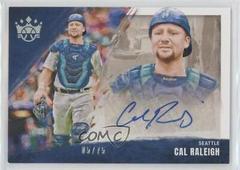 Cal Raleigh [Silver] Baseball Cards 2022 Panini Diamond Kings DK Signatures Prices
