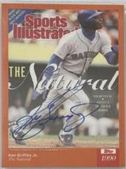 Ken Griffey Jr. [Autograph Orange] #12B Baseball Cards 2021 Topps X Sports Illustrated Prices