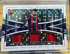 Gerard Pique [Silver Circles] Soccer Cards 2020 Panini Chronicles Treasured Threads Prices