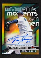 Felix Hernandez [Gold] #FMA-FH Baseball Cards 2023 Topps Finest Moments Autographs Prices