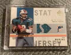 Dan Marino [48 TD Record] #SP-DM Football Cards 2001 SP Authentic Stat Jerseys Prices