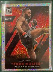 Aljamain Sterling [White Sparkle] Ufc Cards 2022 Panini Donruss Optic UFC Also Known As Prices