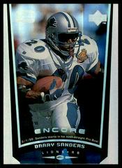 Barry Sanders #67 Football Cards 1998 Upper Deck Encore Prices