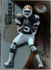 Quincy Morgan [Autograph] #119 Football Cards 2001 Fleer E X Prices