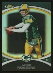 Aaron Rodgers [Black Refractor] Football Cards 2010 Topps Finest Prices