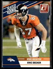 Eric Decker Football Cards 2010 Panini Donruss Rated Rookies Prices