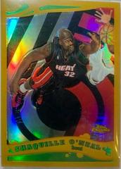 Shaquille O'Neal [Gold Refractor] #54 Basketball Cards 2005 Topps Chrome Prices