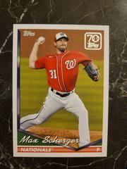 Max Scherzer #70YT-44 Baseball Cards 2021 Topps 70 Years of Baseball Prices