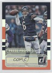 Jay Cutler [Press Proof Silver] #2 Football Cards 2015 Panini Donruss Prices