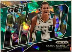 Satou Sabally [Green Ice] #7 Basketball Cards 2022 Panini Prizm WNBA Get Hyped Prices