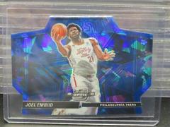 Joel Embiid [Blue Cracked Ice] #7 Basketball Cards 2022 Panini Contenders Optic Superstar Prices