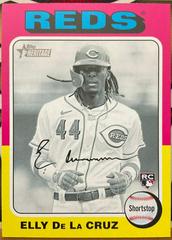 Elly De La Cruz [Black White Image] #473 Baseball Cards 2024 Topps Heritage Prices