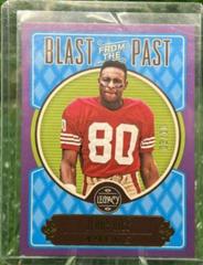 Jerry Rice [Violet] #BP-8 Football Cards 2023 Panini Legacy Blast from the Past Prices