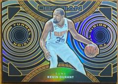 Kevin Durant [Orange] #13 Basketball Cards 2022 Panini Obsidian Tunnel Vision Prices